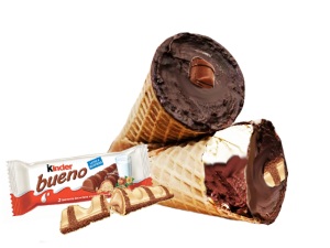 kinder bueno 300x225 - Cone Trufado Dá Lucro? 2 recheios lucrativos