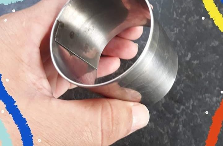 Cortador Redondo P/ Bolo, Massas, Biscoito 5×5 Cm Inox