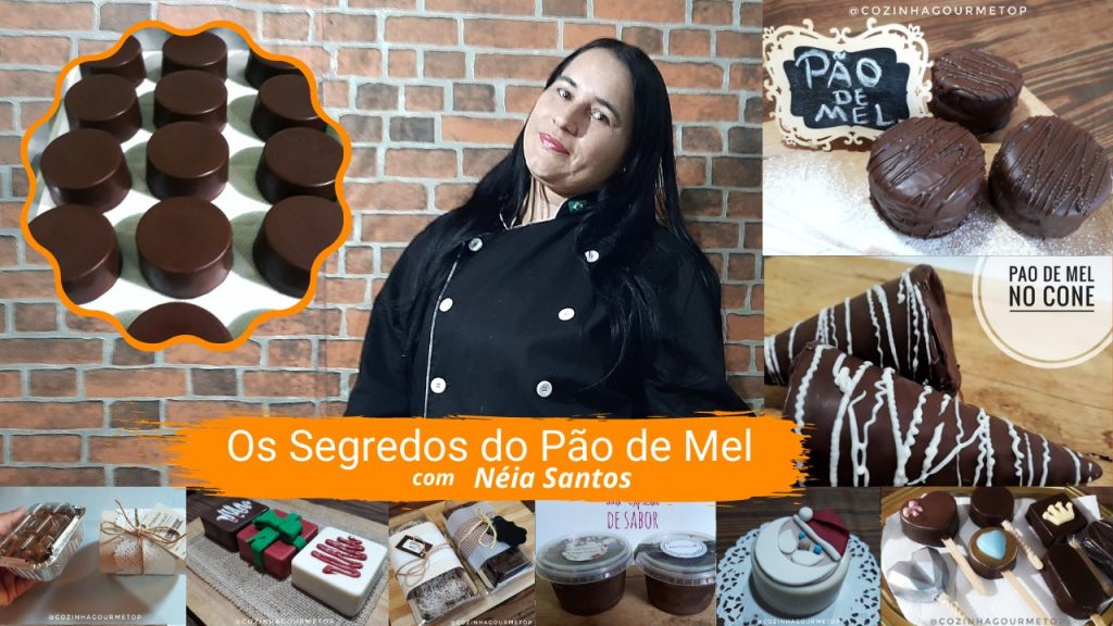 curso de Pão de mel néia santos 1024x576 - Receita de  Pão de mel mais Fofinho do mundo