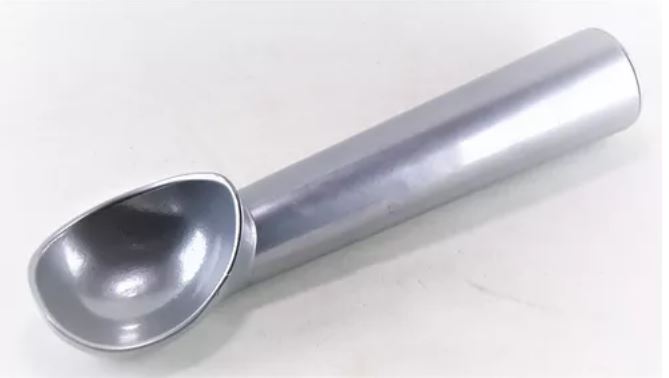 Colher Concha De Açaí e Sorvete Bola Térmica Alumínio Profissional