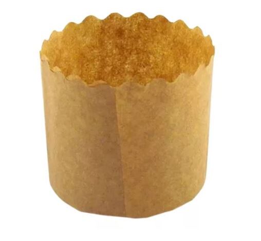 Forma P/panetone Kraft 100 Gramas Ecopack
