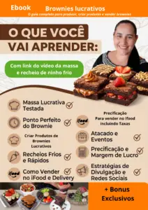 Ebook Pao de mel Exclusivo  212x300 - Brownie Para Vender: Da Receita &agrave; Venda no Delivery e iFood